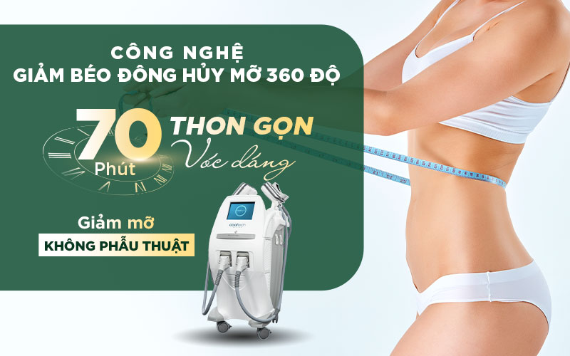 Lấy lại vóc dáng nhanh chóng với công nghệ Cooltech giảm béo