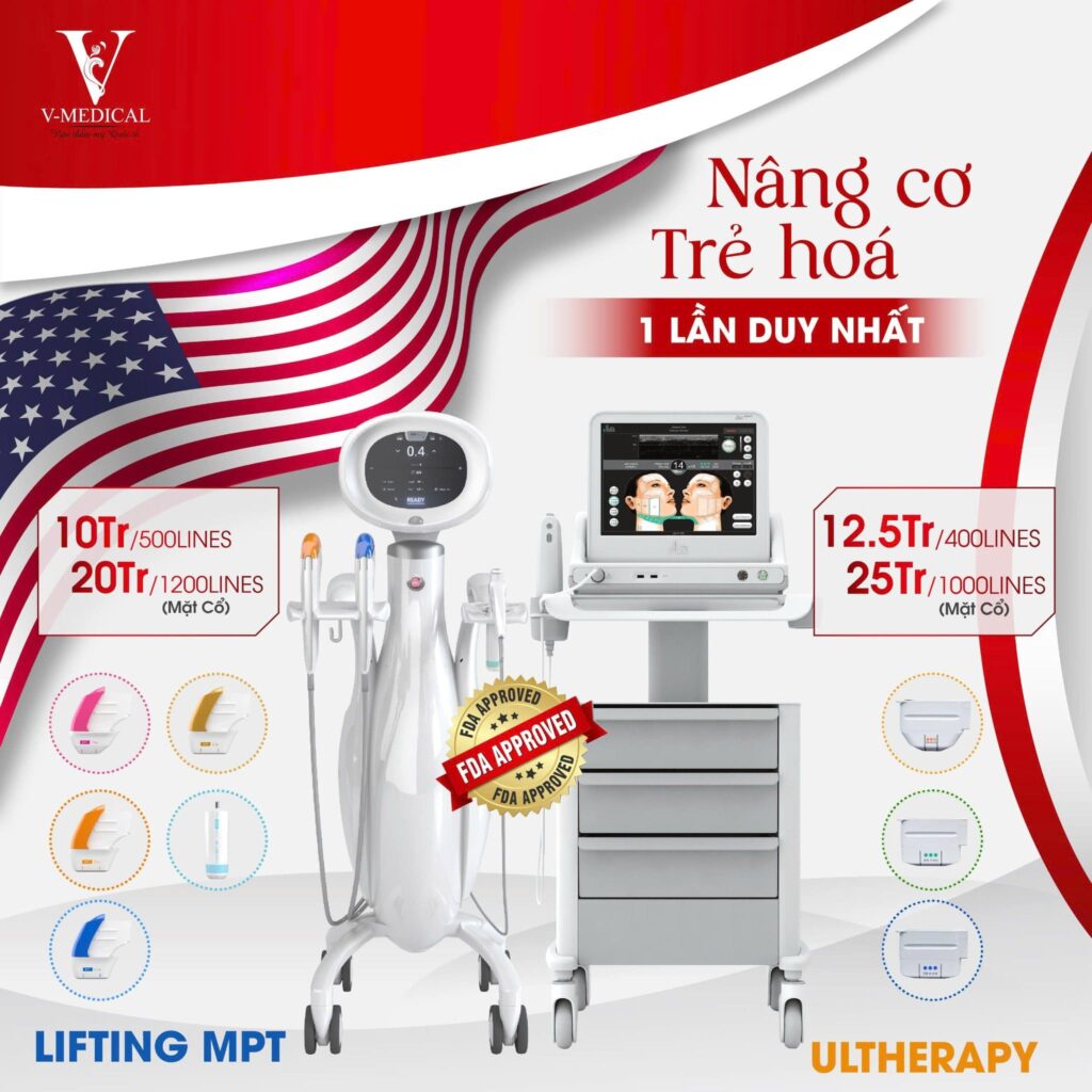 Giá nâng cơ Ultherapy Prime chi tiết tại V-Medical