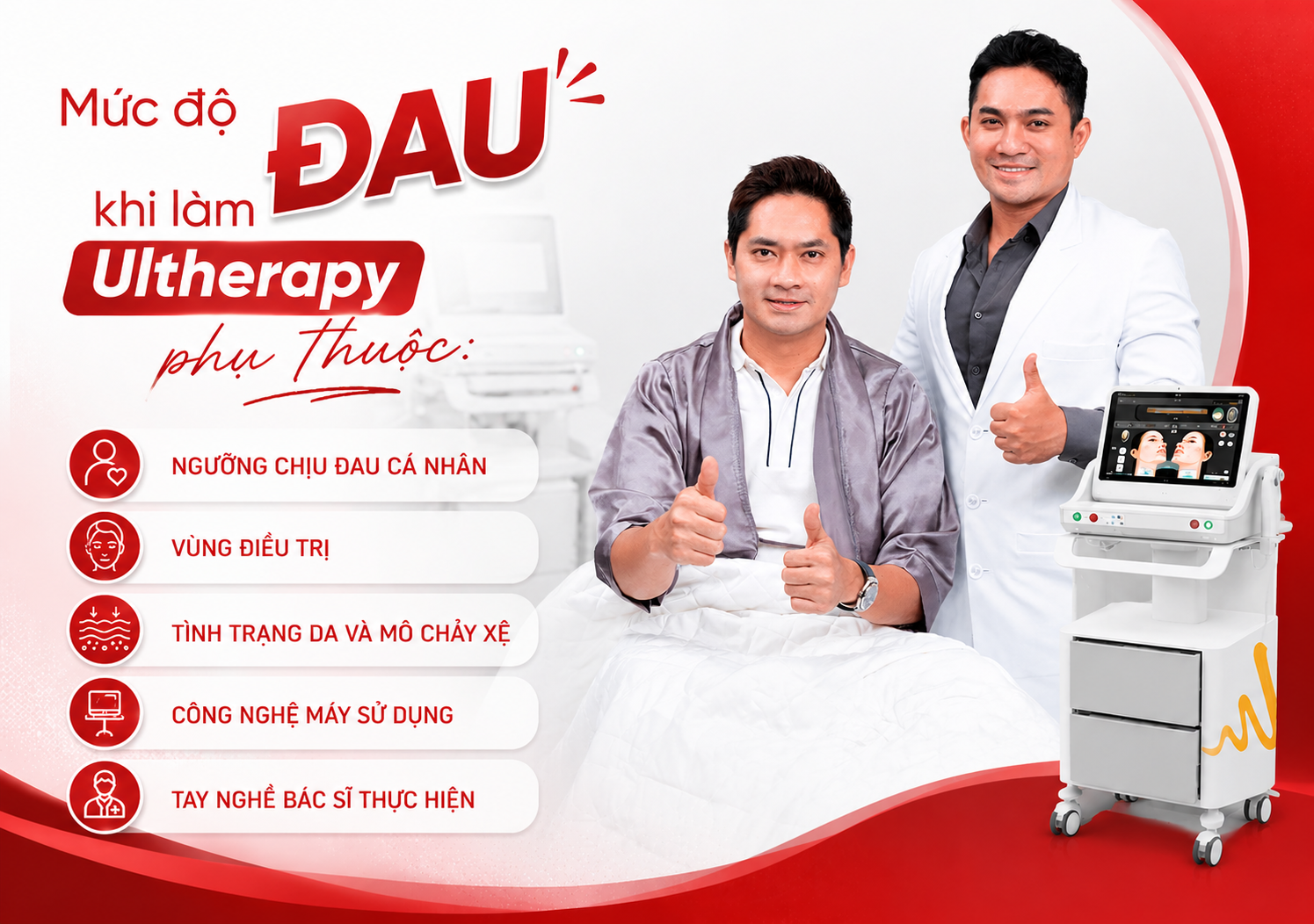 Ultherapy có đau không Ultherapy có đau không