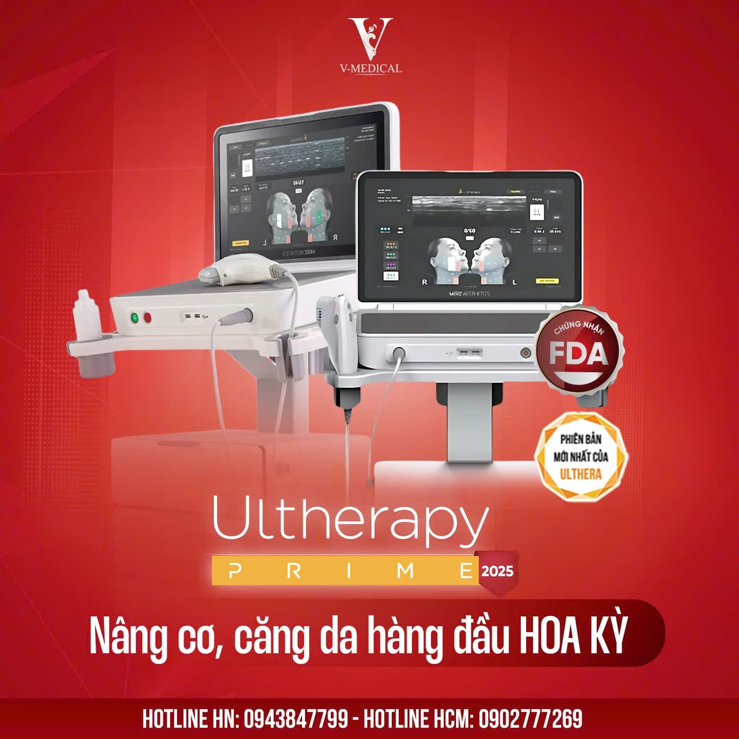 Công nghệ Ultherapy Prime - Ultherapy Prime và Thermage