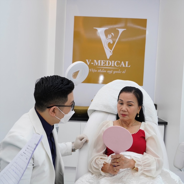 Thẩm mỹ viện căng da mặt