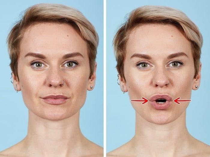 Bài tập xóa nếp nhăn khóe miệng Bài tập xóa nếp nhăn khóe miệng