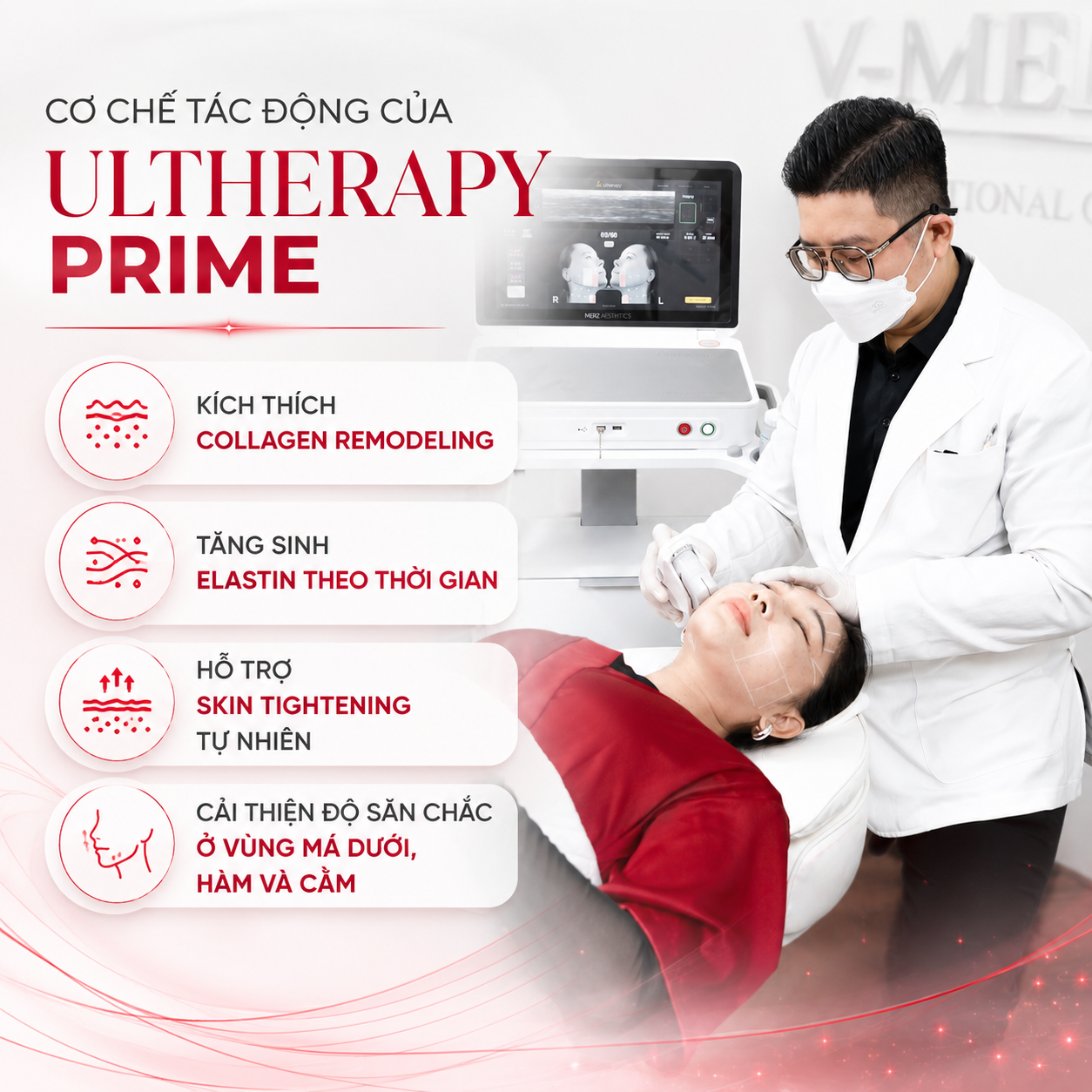 Công nghệ làm đẹp Ultherapy Công nghệ làm đẹp Ultherapy