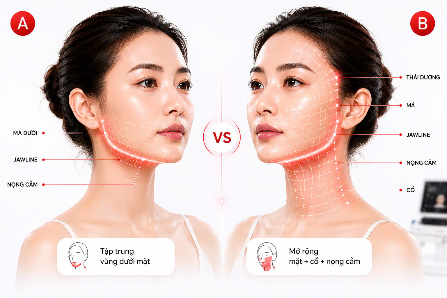 Giá nâng cơ mặt ultherapy