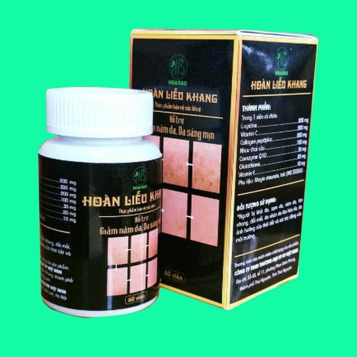 Giá viên uống nâng cơ mặt hoàn liễu khang