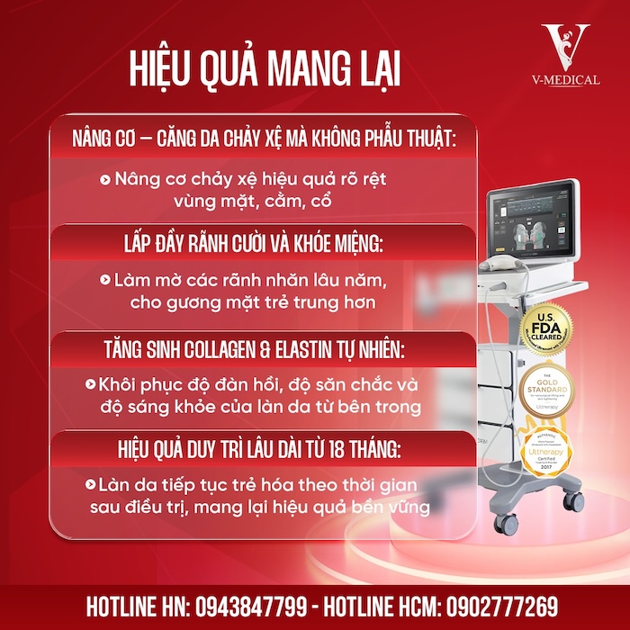 Tác dụng của công nghệ ultherapy