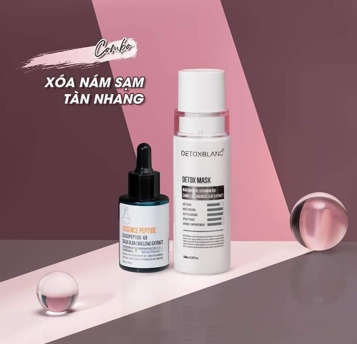 Detox blanc trị nám có tốt không Detox blanc trị nám có tốt không