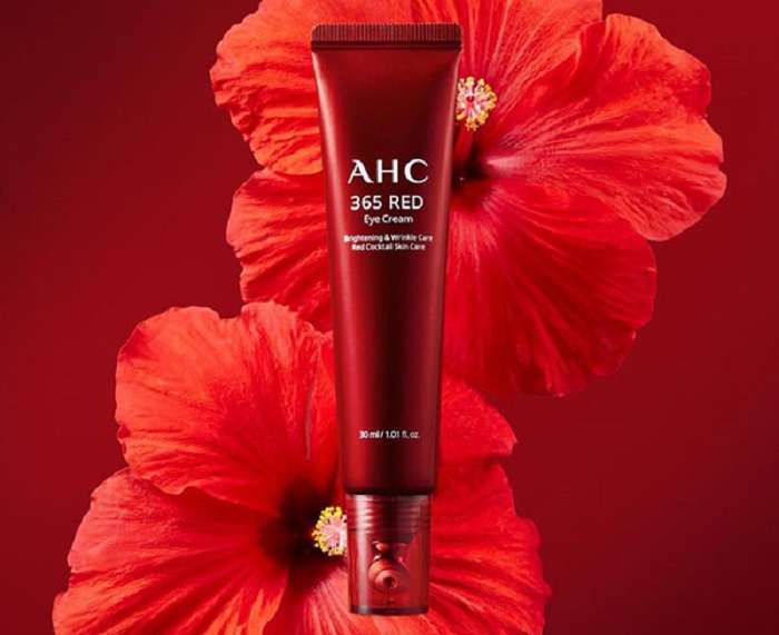 Kem trị thâm mắt ahc màu đỏ