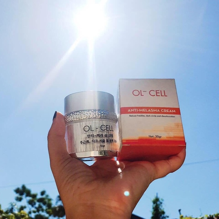 Cách sử dụng kem trị nám ol cell