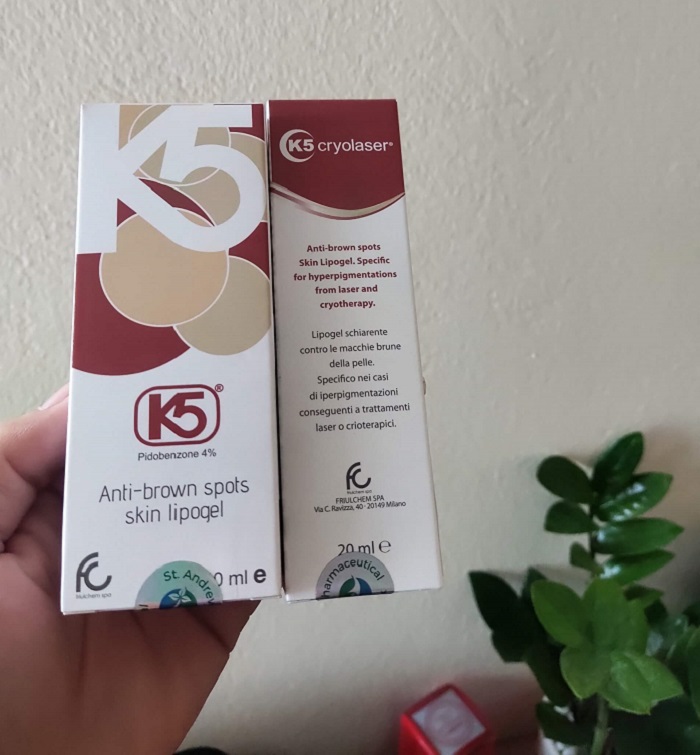 Kem trị nám k5 cryolaser