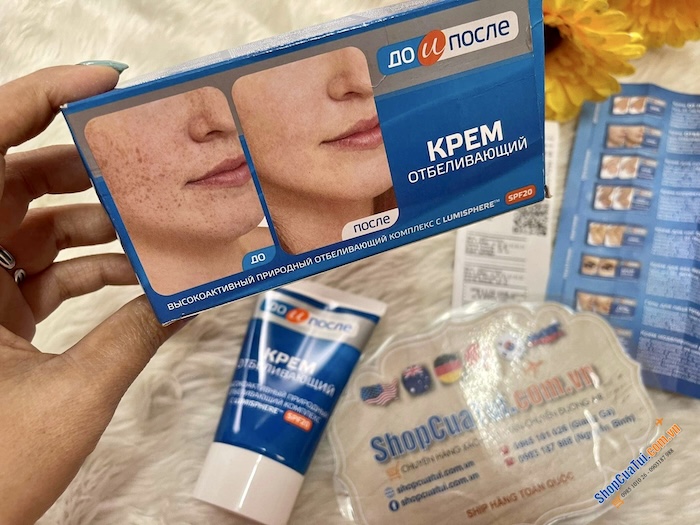 Kem trị nám kpem của nga có tốt không Kem trị nám kpem của nga có tốt không