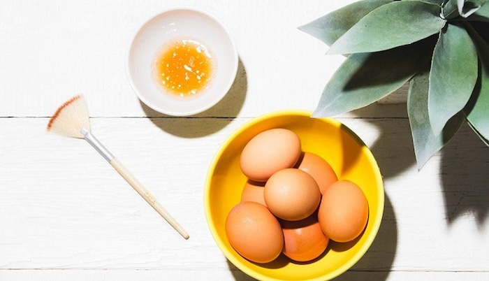 Mặt nạ trị nám bằng trứng gà