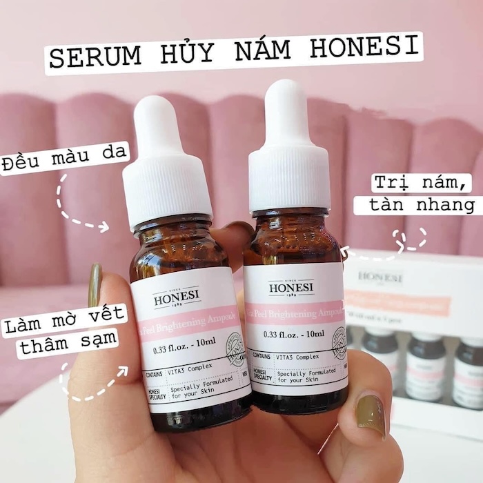 Serum trị nám honesi review Serum trị nám honesi review