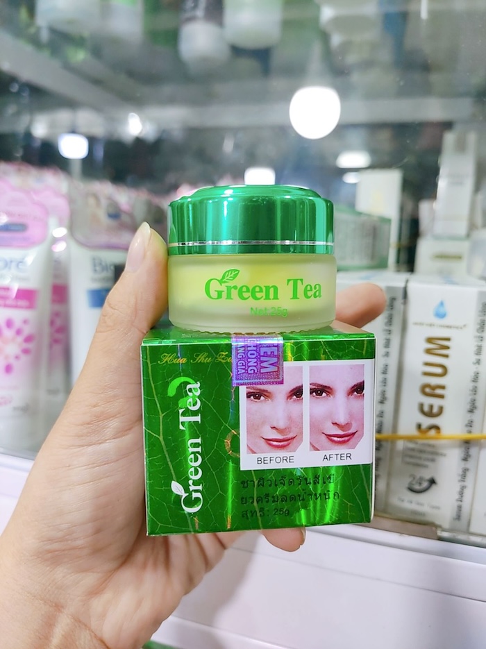 Kem trị nám green tea