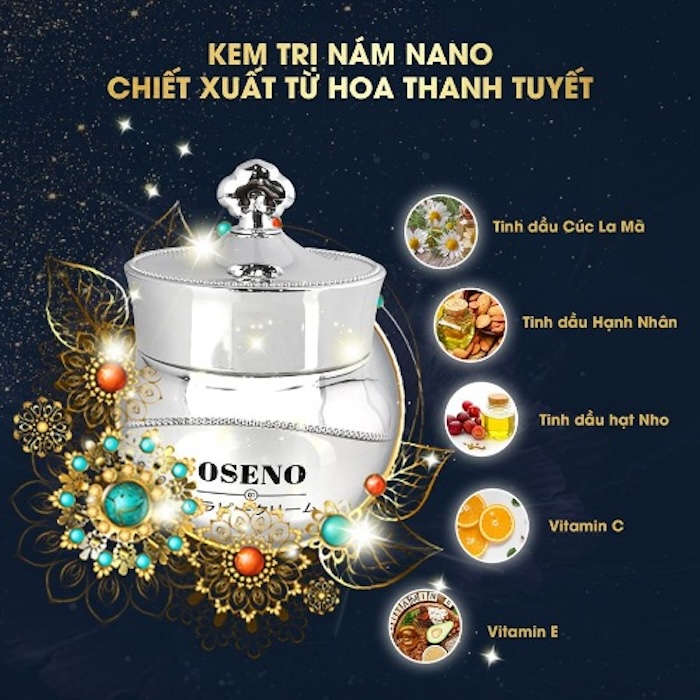 Oseno trị nám giá bao nhiêu Oseno trị nám giá bao nhiêu