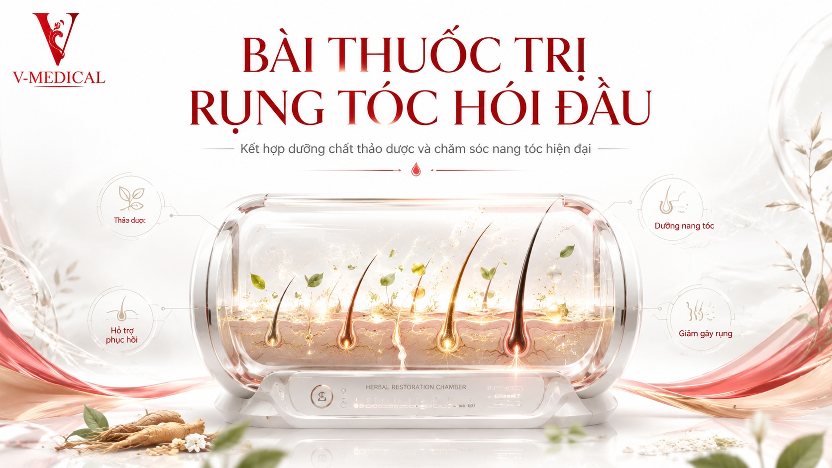 Bài thuốc trị rụng tóc hói đầu Bài thuốc trị rụng tóc hói đầu