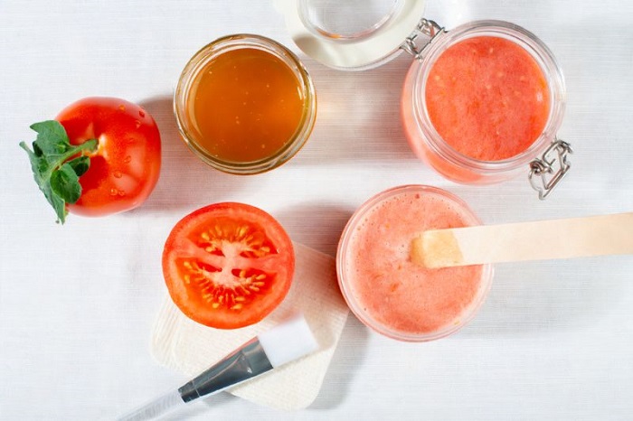 Cách làm cà chua trị nám