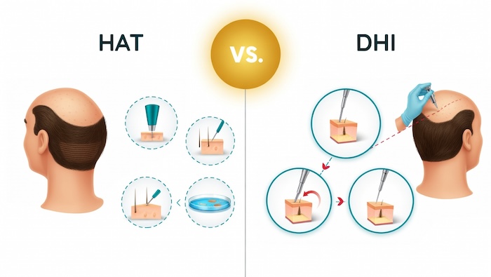 Cấy tóc hat và dhi