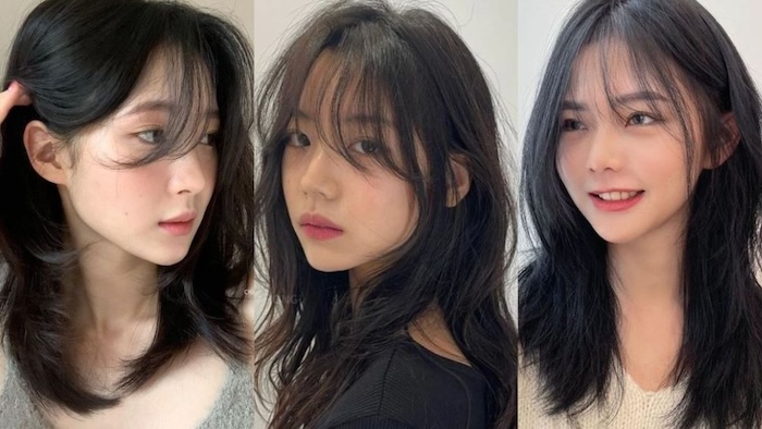 Kiểu tóc cho nữ bị hói trán mặt tròn