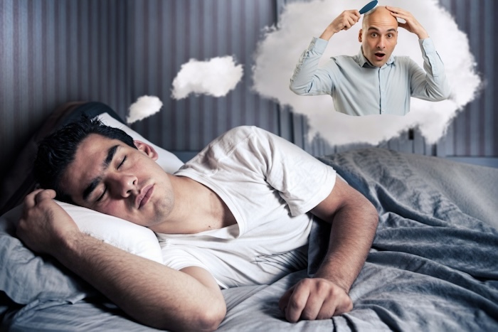 Mơ bị hói đầu