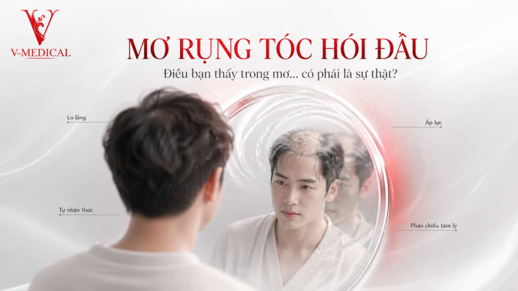 Mơ rụng tóc hói đầu
