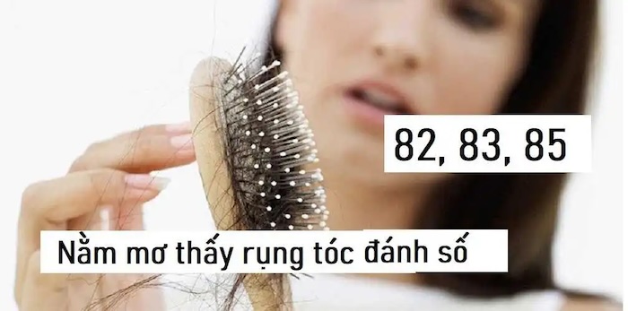 Nằm mơ thấy rụng tóc hói đầu đánh con gì