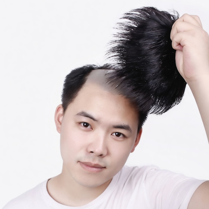 Tóc giả cho nam bị hói