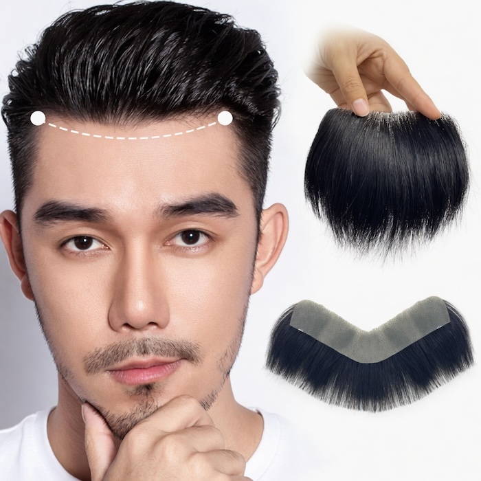 Tóc giả hói chữ m Tóc giả hói chữ m