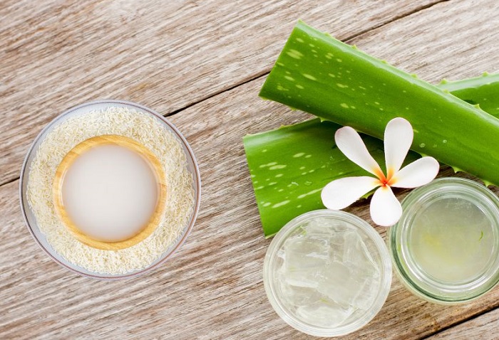 Trị nám bằng nha đam với nước vo gạo