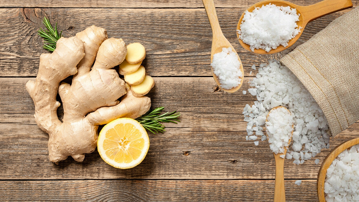 Cách nấu muối với gừng trị nám Cách nấu muối với gừng trị nám