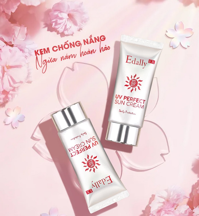 Kem chống nắng trị nám edally