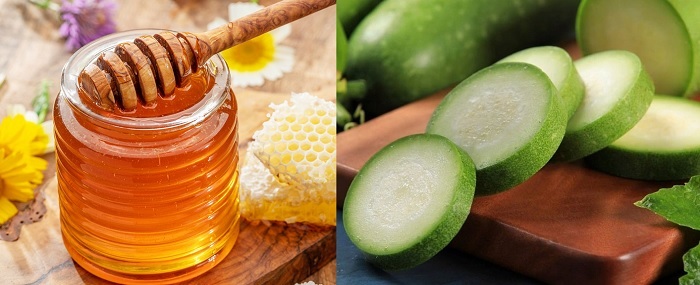 Bí đao mật ong trị nám Bí đao mật ong trị nám