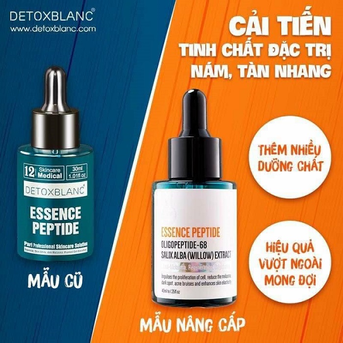 Detox blanc trị nám mẫu mới