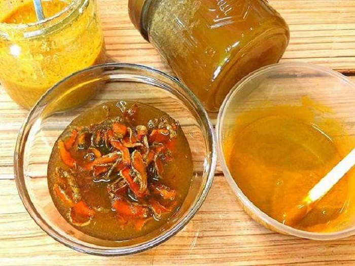 Nghệ ngâm giấm trị nám