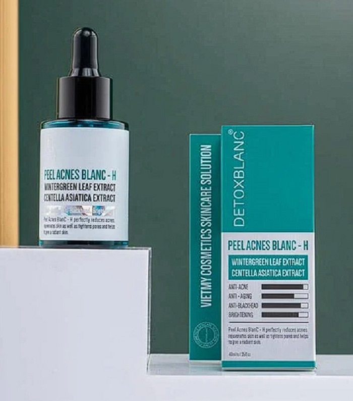 Peel trị nám detox blanc