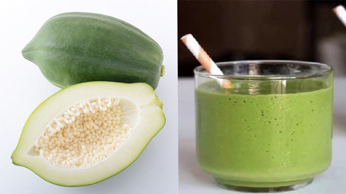 Trị nám tận gốc bằng đu đủ xanh